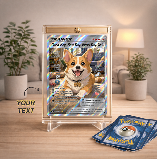 Trasforma il tuo animale domestico Trainer Card