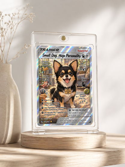 Trasforma il tuo animale domestico Trainer Card
